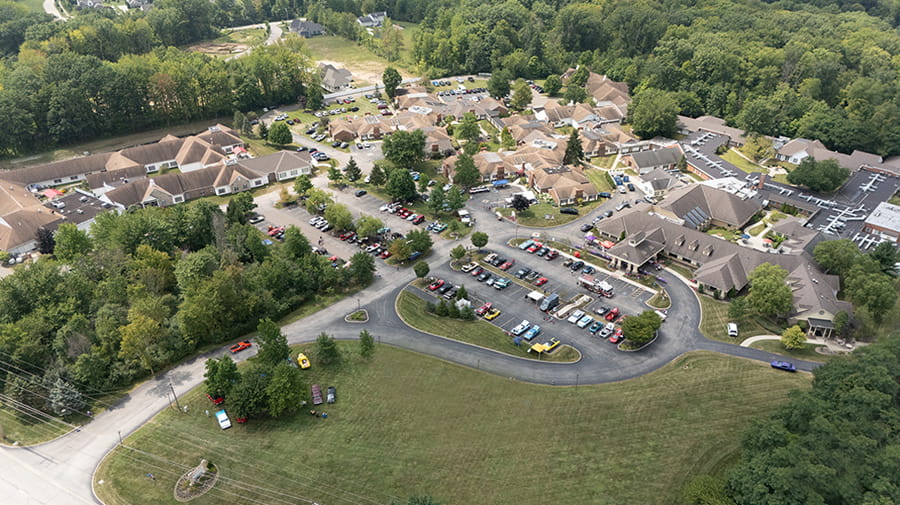 Aerial View Of The Campus Of Anna Maria Of Aurora And Kensington 1