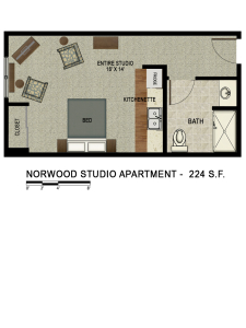 Norwood Studio Appt