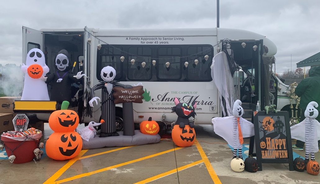 Trunk Or Treat Bus Anna Maria Of Aurora And The Atrium